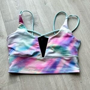 Popflex Rainbow Colorful Bra Top